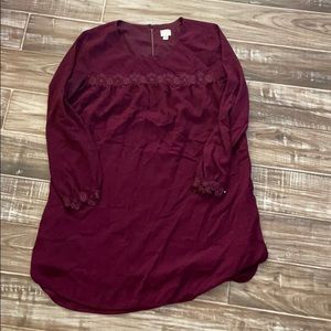 A new day dress with lace detailing